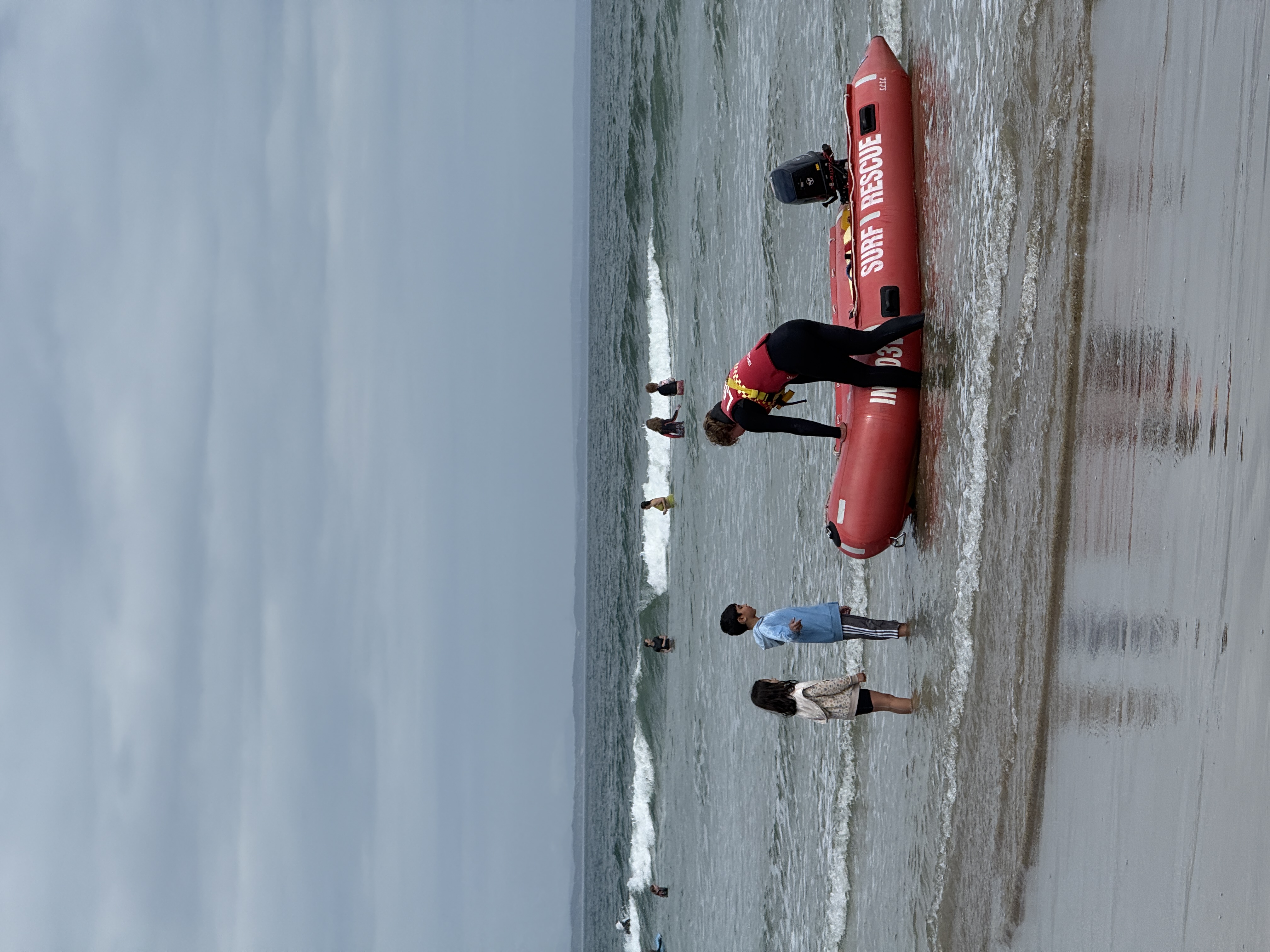 Kids at the beach